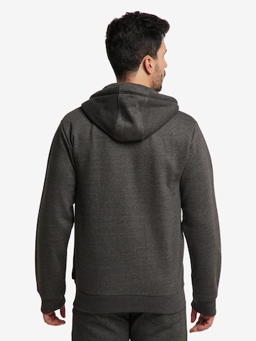 BRUNO BANANI Zip-Up Hoodie 'Albert' in Grey