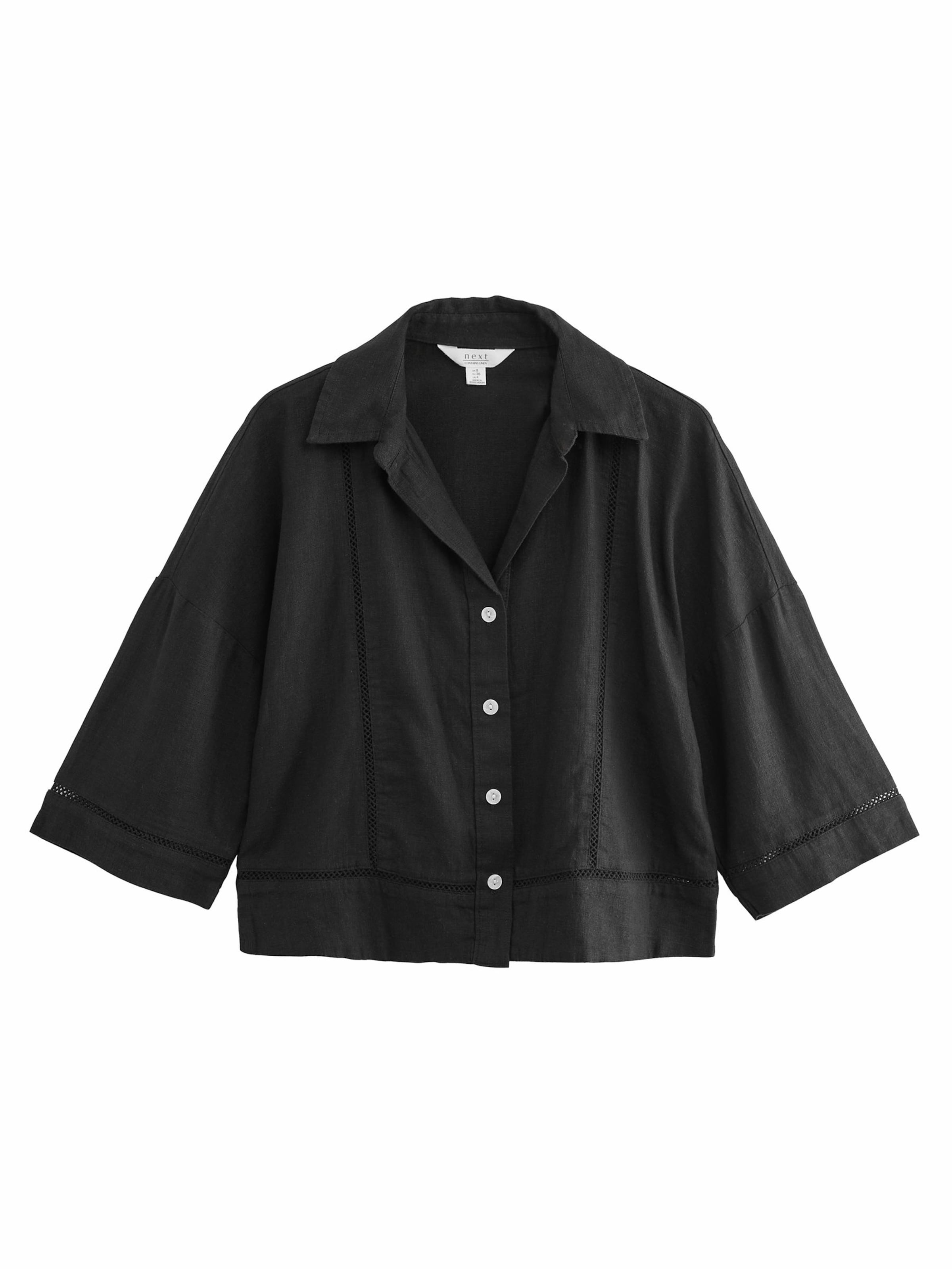 Next Μπλούζα σε μαύρο: μπροστά