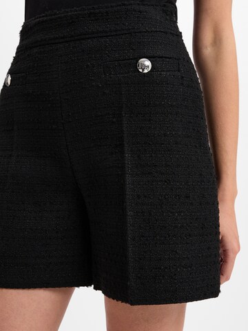 HUGO Regular Shorts 'Haberi' in Schwarz