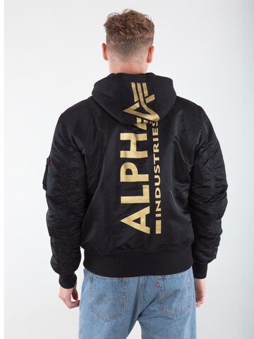 ALPHA INDUSTRIES Between-Season Jacket 'MA-1 ZH' in Black