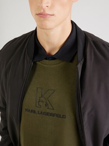 Karl Lagerfeld Μπλούζα φούτερ σε πράσινο