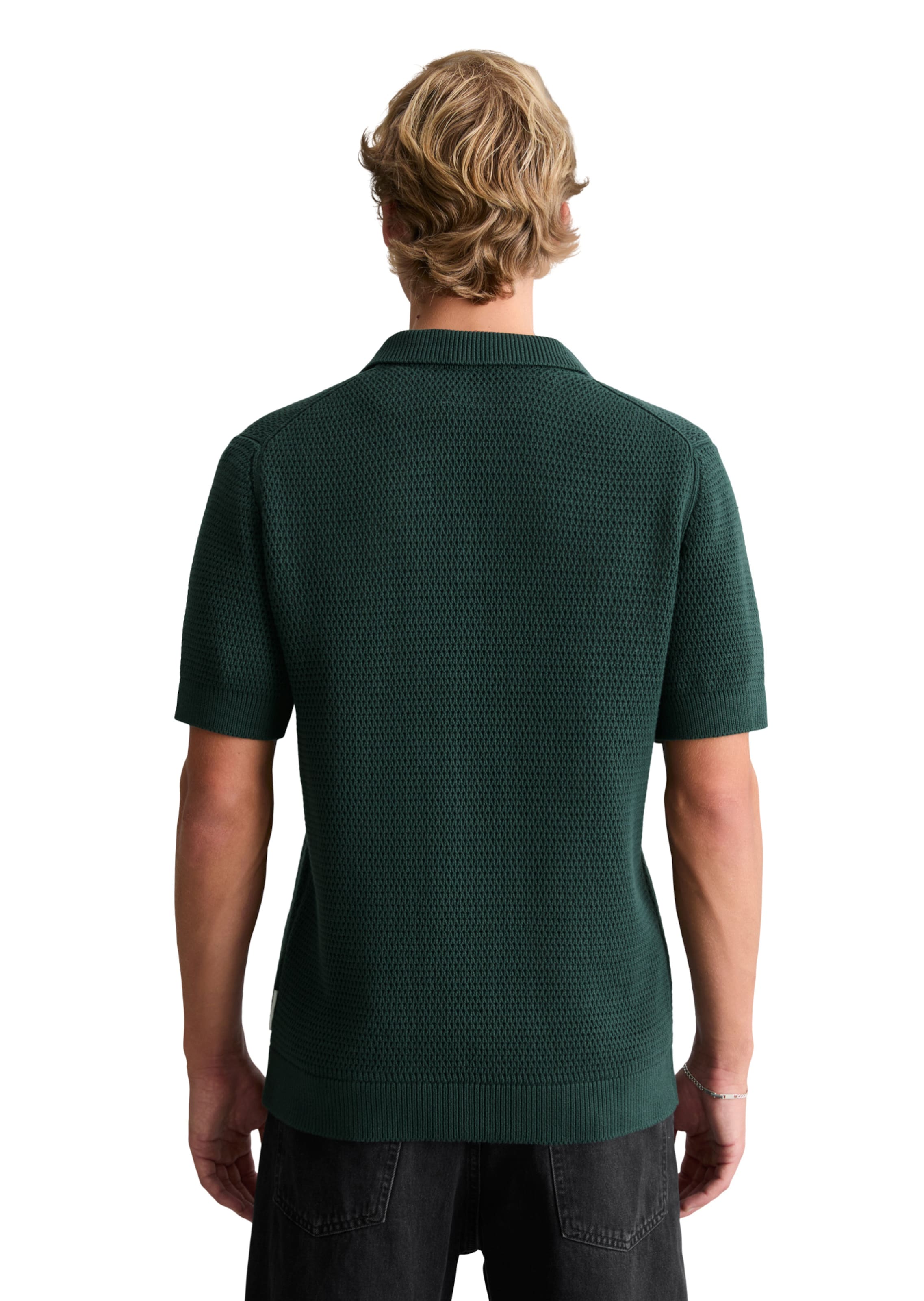 Marc O'Polo DENIM Poloshirt in Grün
