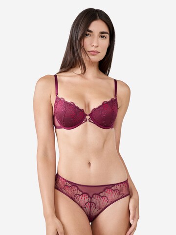 ETAM T-Shirt BH 'Gamme' in Rot