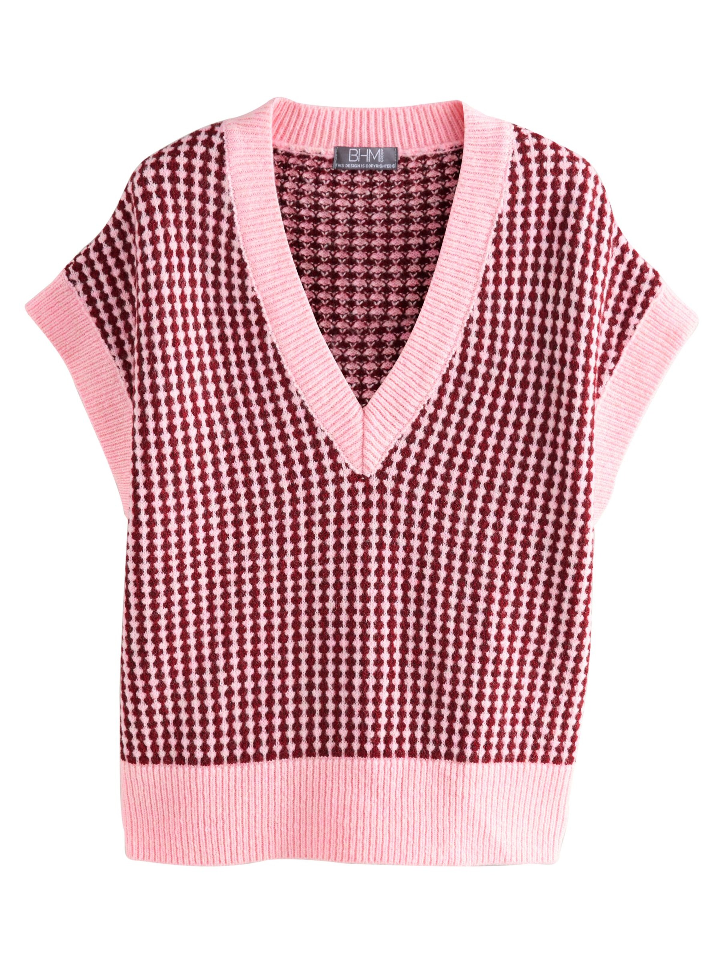 Next Pulóver - rózsaszín: elől