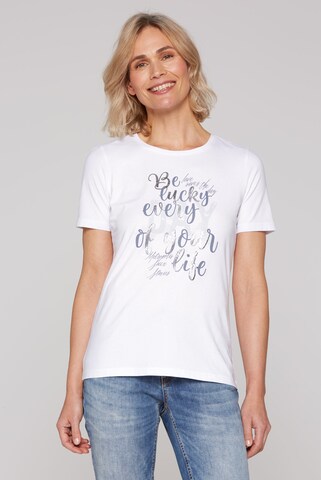 Soccx Shirt in White: front