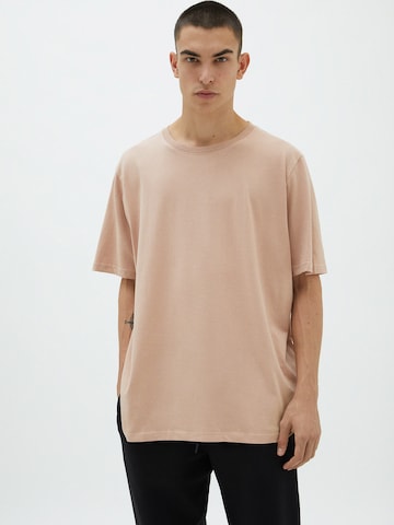 Pull&Bear T-shirt i rosa: framsida