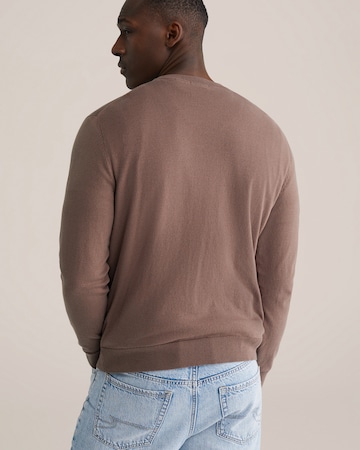 WE Fashion Trui in Bruin