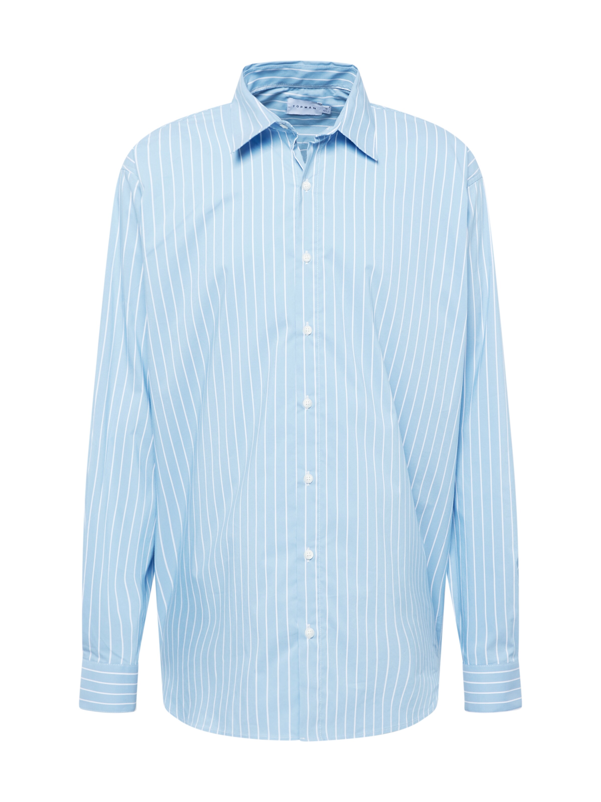 TOPMAN Comfort Fit Πουκάμισο σε μπλε: μπροστά