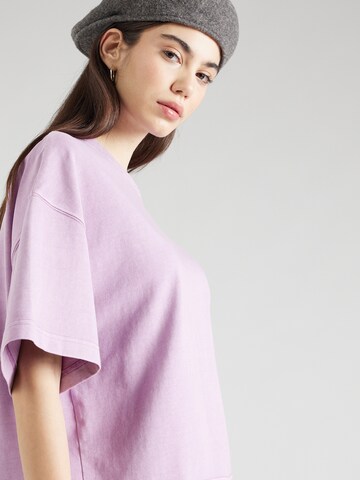 MUSTANG Oversized bluse 'Shirley' i lilla