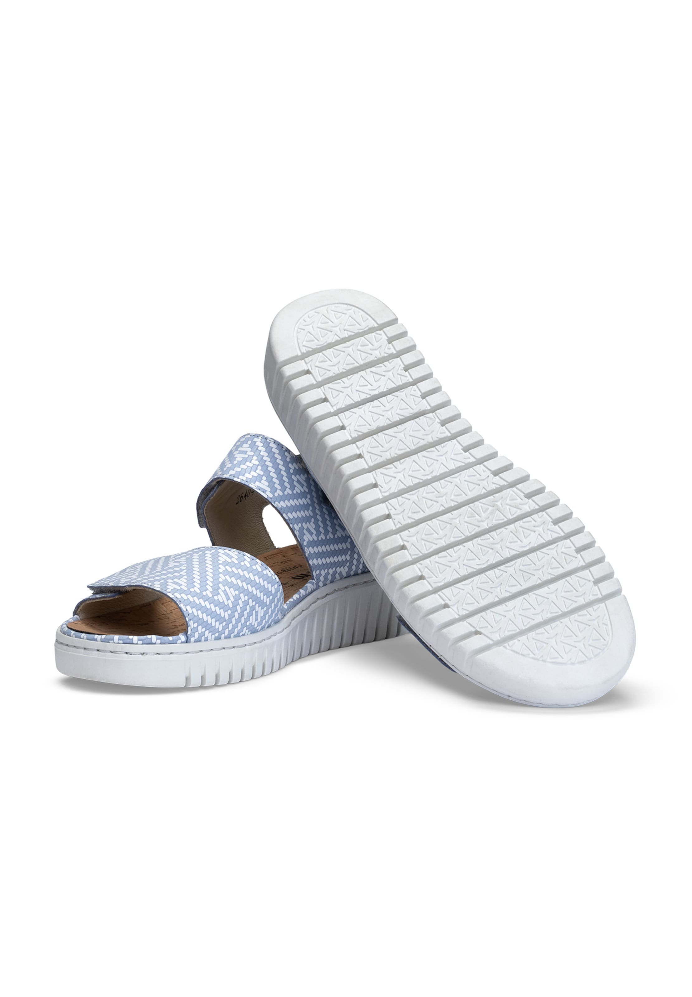 VITAFORM Sandale in Blau