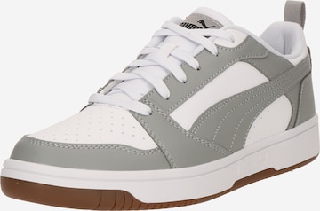 Baskets basses 'Rebound V6' PUMA en blanc : devant