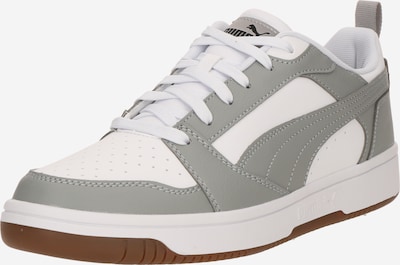 Sportbačiai be auliuko 'Rebound V6' iš PUMA, spalva – pilka / juoda / balta, Prekių apžvalga