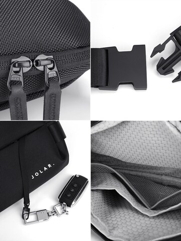 jolar Messenger 'Casual' in Black
