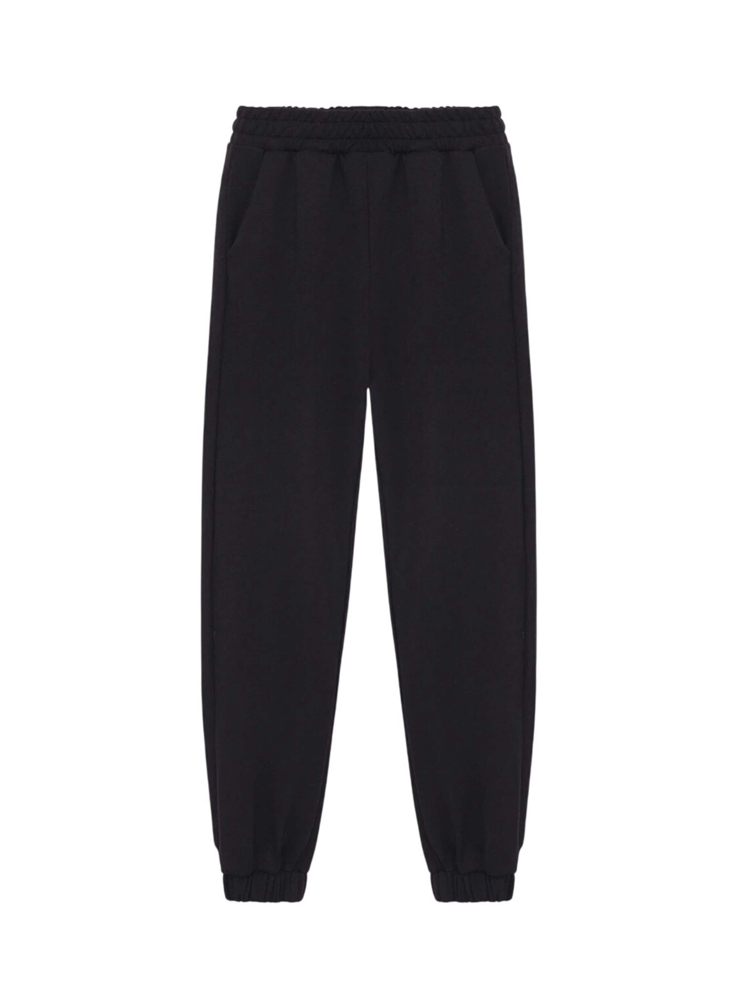 Alexa Dash Regular Broek in Zwart: voorkant