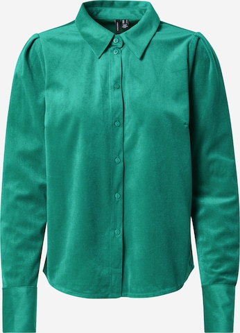 VERO MODA Блуза 'IDA' в зелено: отпред