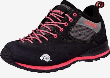 Guggen Mountain Sportlicher Schnürschuh in Schwarz: Vorderseite