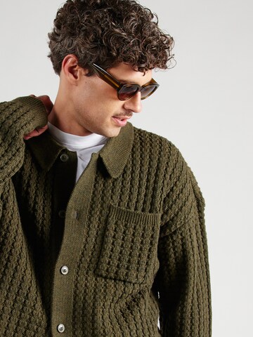BLEND Cardigan i grøn
