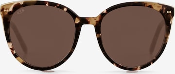 Kapten & Son Sonnenbrille 'Manhattan Amber Tortoise Brown' in Braun