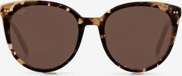 Kapten & Son Okulary przeciwsłoneczne 'Manhattan Amber Tortoise Brown' w kolorze brązowy