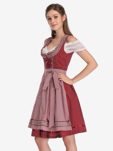 Yesfashion Dirndl in Rot