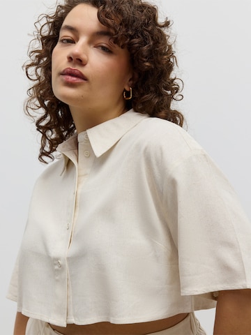 CITA MAASS - Blusa en beige