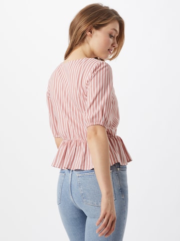 ABOUT YOU Blouse 'Linn' in Pink