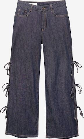 Pull&Bear Loosefit Farkut värissä sininen: etupuoli