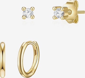 Lulu & Jane Ohrringe in Gold: Vorderseite