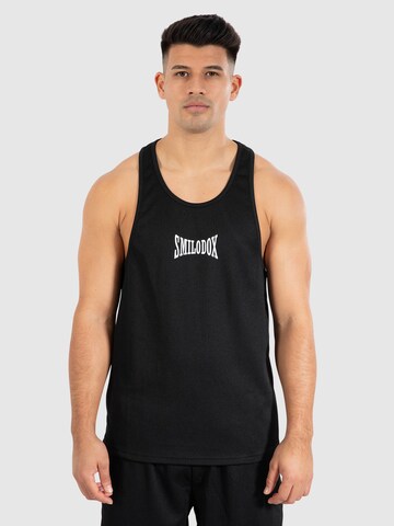 Smilodox Shirt ' Classic Ripp ' in Black: front