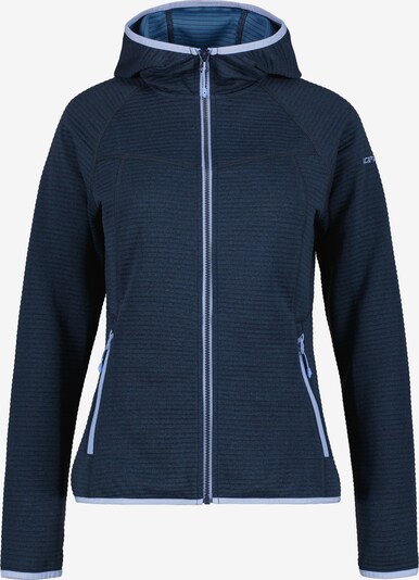 ICEPEAK Athletic fleece jacket in Navy / Light blue, Item view