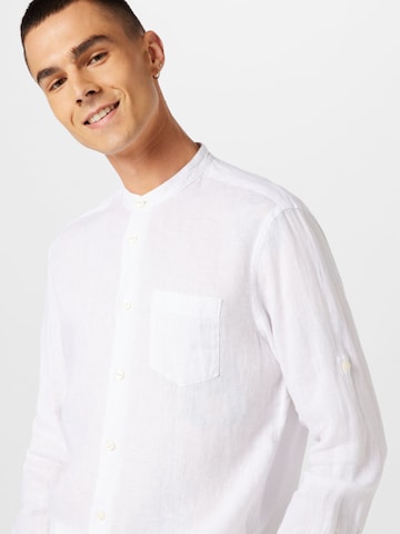 UNITED COLORS OF BENETTON Regular fit Button Up Shirt in White