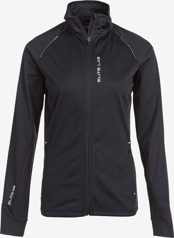 ELITE LAB Between-Season Jacket 'Heat X1' in Black: front