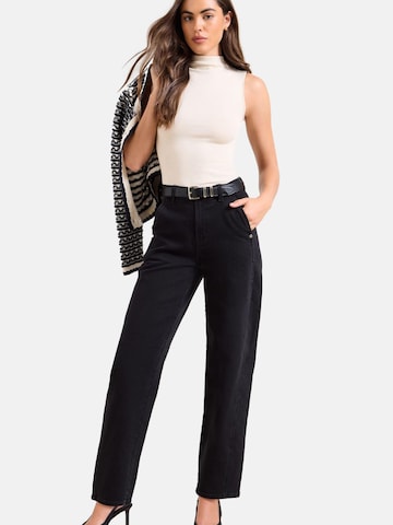 Lipsy - Loosefit Vaquero en negro: frente