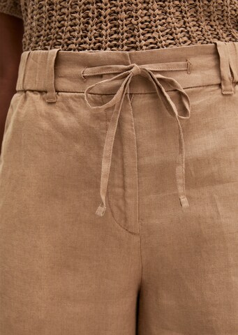 Marc O'Polo Loosefit Broek in Bruin