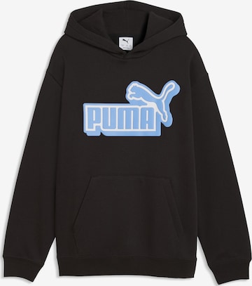 PUMA Sportief sweatshirt in Zwart: voorkant