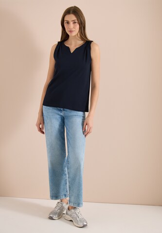 CECIL Top in Blau
