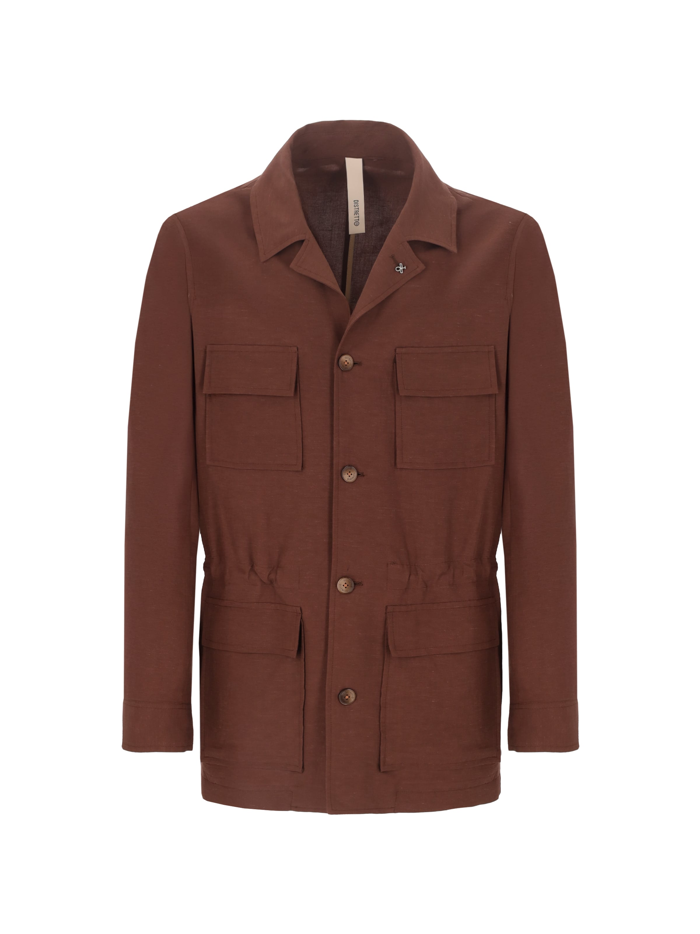 Veste mi-saison 'Alloro' Distretto12 en marron : devant