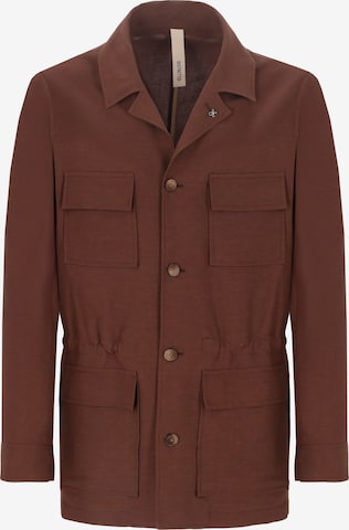 Distretto12 Between-season jacket 'Alloro' in Brown: front