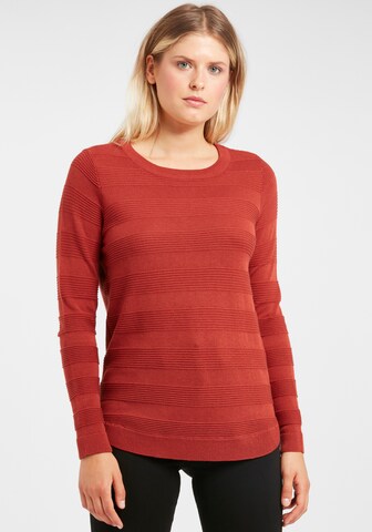 Fransa Pullover 'LETAN 3' in Rot: Vorderseite
