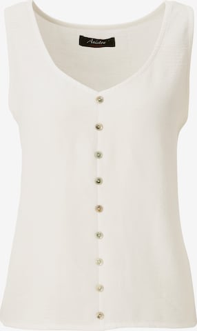 Aniston CASUAL Blouse in White: front