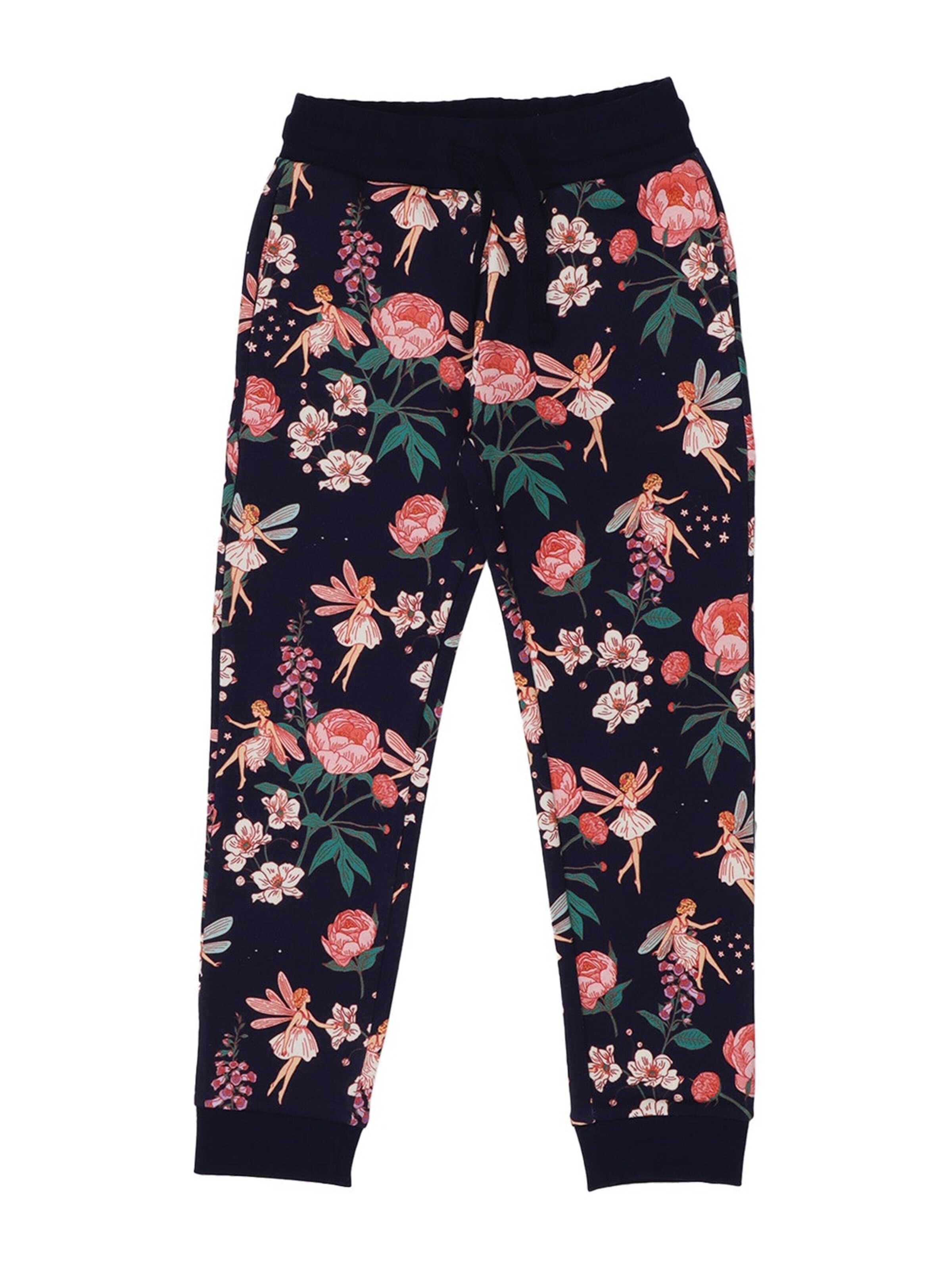 Walkiddy Regular Hose 'Walkiddy - Fairies and Flowers'‌‌‌‌‌‌‌‌‌ in Blau: Vorderseite