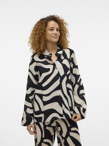 VERO MODA Bluse 'AGNETE' in Beige: Vorderseite