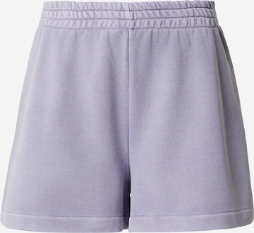 EDITED Regular Trousers 'Sasha' in Purple: front