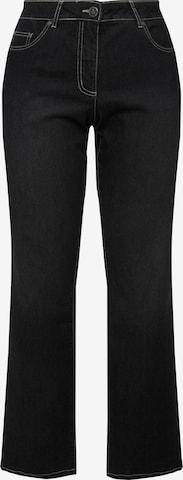 Angel of Style Regular Jeans in Black: front