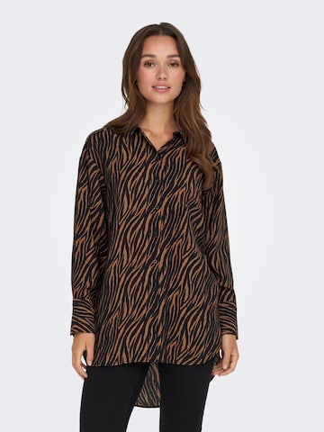 JDY Blouse 'Barbara' in Zwart: voorkant