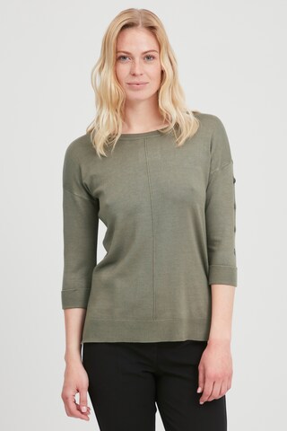 Fransa Sweater in Green: front