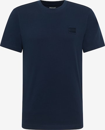 MUSTANG Shirt 'Austin' in Blau: Vorderseite