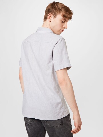 HOLLISTER Regular fit Button Up Shirt in Grey
