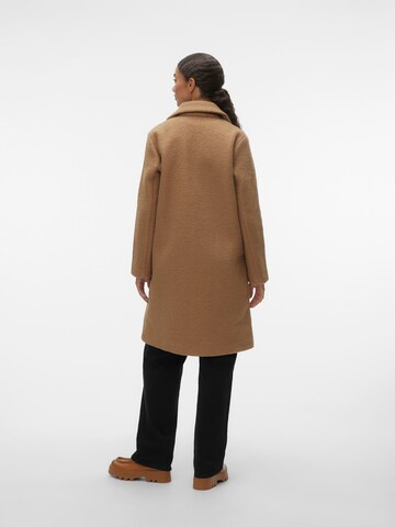 VERO MODA Between-seasons coat 'ANNY' in Brown