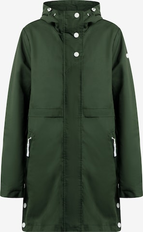 Manteau mi-saison DreiMaster Maritim en vert : devant